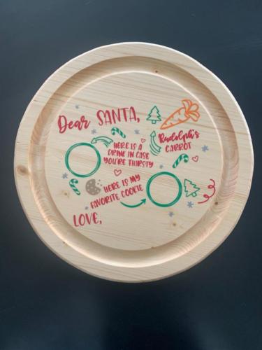 Christmas Cookie Plate