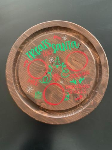 Christmas Cookie Plate